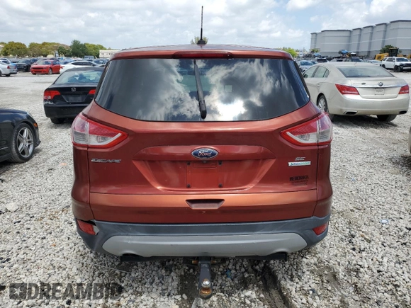 2014 Ford Escape SE with VIN 1FMCU0GX9EUD77491, listed as a Copart auction lot 51484745 with 90,511 mi miles and Clean Title. Bid and sale history available at DreamBid. Image 6.