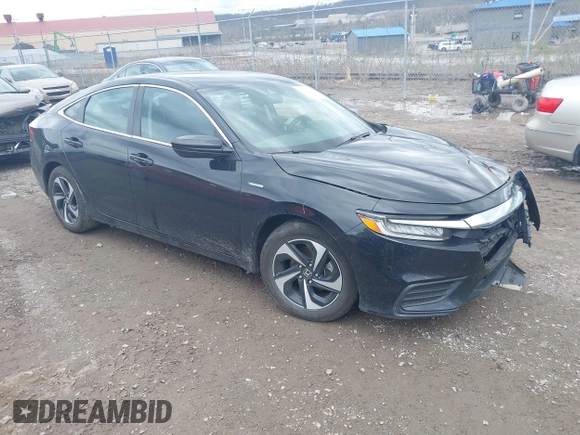 2022 Honda Insight EX with VIN 19XZE4F50NE011422, listed as a IAAI auction lot 41959765 with 68,326 mi miles and . Bid and sale history available at carsss.com. Image 1.
