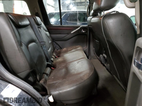2008 Nissan Pathfinder SE z VIN 5N1AR18B28C612762, wystawiony jako Copart lot #81195524 z przebiegiem 298 406 mil mil oraz Nie do naprawy • Non repairable. Historia ofert i sprzedaży dostępna na DreamBid. Obrazek 11.