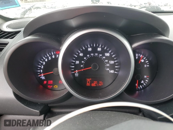 2012 Kia Soul + with VIN KNDJT2A6XC7380938, listed as a Copart auction lot 53042695 with 186,114 mi miles and Salvage Title. Bid and sale history available at carsss.com. Image 9.