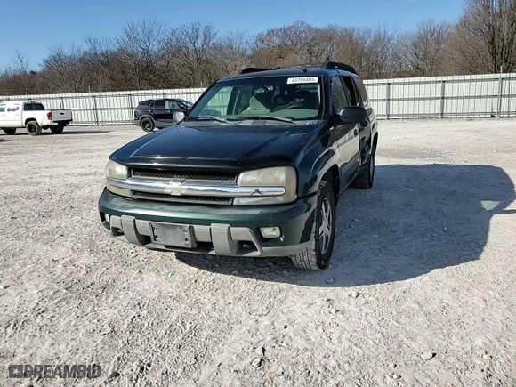 2005 Chevrolet TrailBlazer LS with VIN 1GNET16S356185474, listed as a Copart auction lot 43398405 with 0 mi miles and Salvage Title. Bid and sale history available at carsss.com. Image 12.
