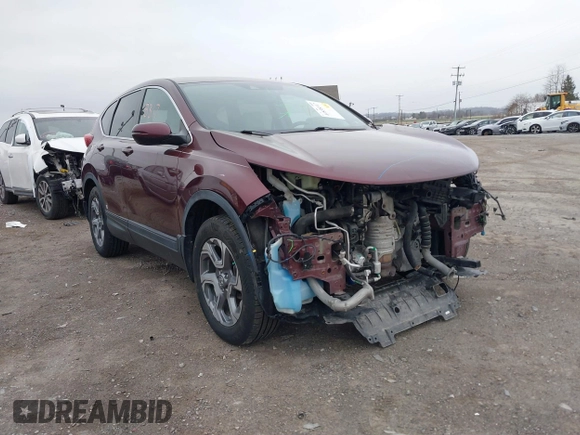 2017 Honda CR-V EX-L with VIN 2HKRW2H82HH655660, listed as a IAAI auction lot 41838317 with 69,322 mi miles. Bid and sale history available at carsss.com. Image 17.