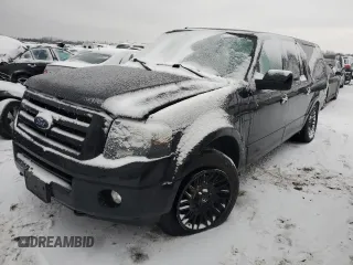 2010 Ford Expedition EL Limited with VIN 1FMJK2A58AEA34157, listed as a Copart auction lot 87930525 with 141,241 mi miles and Salvage Title. Bid and sale history available at carsss.com. Image 1.