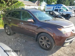 2011 Acura MDX Advance with VIN 2HNYD2H79BH000236, listed as a Copart auction lot 61029635 with 338,614 mi miles and Clean title. Bid and sale history available at DreamBid. Image 4.