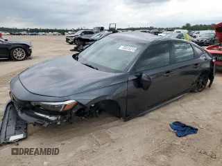 2024 Honda Civic Sport z VIN 2HGFE2F50RH567507, wystawiony jako Copart lot #55815315 z przebiegiem Nie podano mil oraz Szkoda całkowita • Salvage title. Historia ofert i sprzedaży dostępna na DreamBid. Obrazek 1.