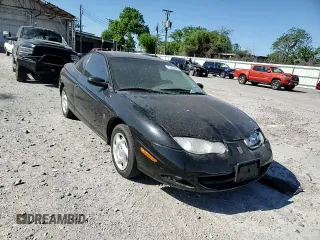 2001 Saturn SC with VIN 1G8ZR12701Z223174, listed as a Copart auction lot 52033445 with 234,079 mi miles and Salvage Title. Bid and sale history available at carsss.com. Image 10.