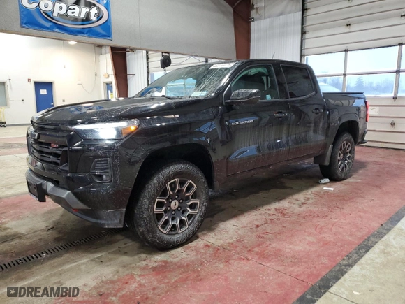 2023 Chevrolet Colorado 4WD Z71 with VIN 1GCPTDEK3P1173832, listed as a Copart auction lot 46316475 with 12,274 mi miles and Salvage Title. Bid and sale history available at carsss.com. Image 1.