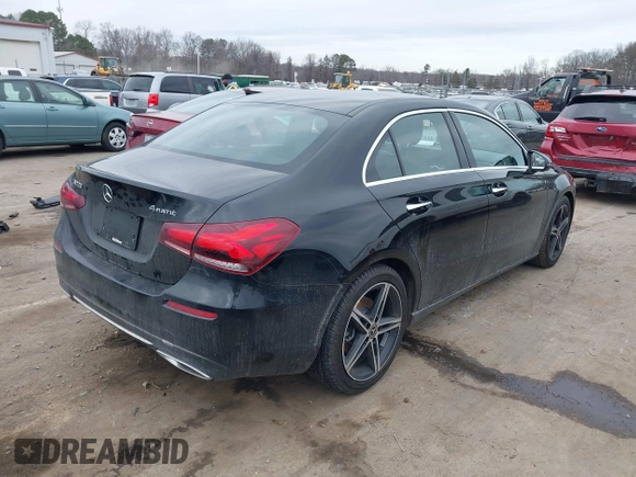 2019 Mercedes-Benz A 220 with VIN WDD3G4FB9KW034971, listed as a IAAI auction lot 41474377 with 69,571 mi miles and . Bid and sale history available at DreamBid. Image 4.
