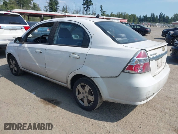 2010 Chevrolet Aveo 1LT with VIN KL1TD5DE0AB096889, listed as a IAAI auction lot 42514870 with 111,871 mi miles and . Bid and sale history available at DreamBid. Image 3.