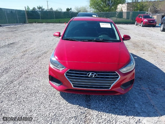 2021 Hyundai Accent SE with VIN 3KPC24A69ME140546, listed as a IAAI auction lot 41874525 with 57,569 mi miles. Bid and sale history available at carsss.com. Image 12.