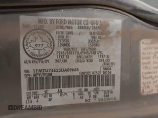 2003 Ford Explorer Eddie Bauer z VIN 1FMZU74E33UA89663, wystawiony jako IAAI lot #41502361 z przebiegiem 201 844 mil mil oraz . Historia ofert i sprzedaży dostępna na DreamBid. Obrazek 9.