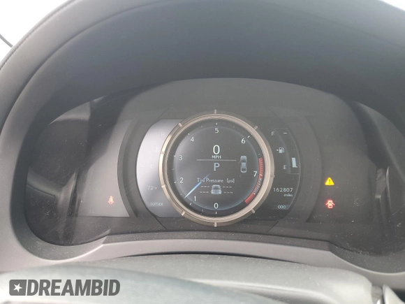 2015 Lexus IS 250 with VIN JTHBF1D20F5051372, listed as a Copart auction lot 58600525 with 162,807 mi miles and Salvage title. Bid and sale history available at DreamBid. Image 9.
