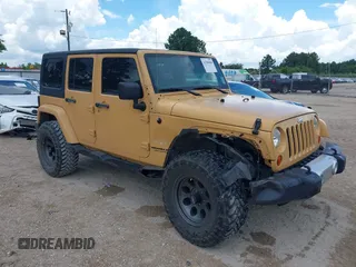 2013 Jeep Wrangler Unlimited Sahara with VIN 1C4BJWEG8DL638404, listed as a IAAI auction lot 42586604 with 43,953 mi miles and . Bid and sale history available at DreamBid. Image 1.