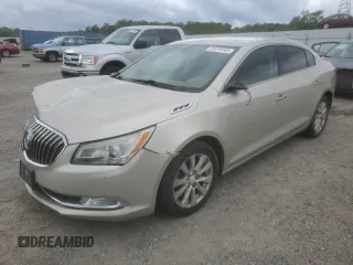 2014 Buick LaCrosse Leather with VIN 1G4GB5GR3EF278840, listed as a Copart auction lot 51019145 with 156,731 mi miles and Salvage Title. Bid and sale history available at carsss.com. Image 1.