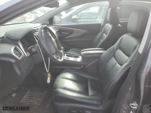 2022 Nissan Murano SV with VIN 5N1AZ2BS9NC127108, listed as a Copart auction lot 44454565 with 43,923 mi miles and Salvage Title. Bid and sale history available at carsss.com. Image 7.
