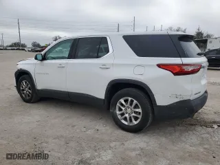 2018 Chevrolet Traverse LS with VIN 1GNERFKW4JJ107636, listed as a Copart auction lot 45601985 with 84,302 mi miles and Non Repairable. Bid and sale history available at carsss.com. Image 2.