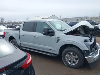 2023 Ford F-150 XL with VIN 1FTFW1ED1PFA78062, listed as a IAAI auction lot 41837577 with 46,430 mi miles. Bid and sale history available at carsss.com. Image 14.