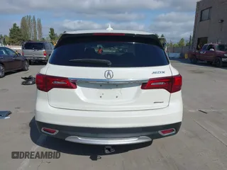 2016 Acura MDX w/Tech with VIN 5FRYD4H47GB045999, listed as a IAAI auction lot 42041010 with 124,096 mi miles. Bid and sale history available at carsss.com. Image 16.
