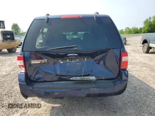 2011 Ford Expedition Max XLT with VIN 1FMJK1J56BEF30053, listed as a Copart auction lot 59541665 with 184,885 mi miles and Salvage title. Bid and sale history available at DreamBid. Image 6.