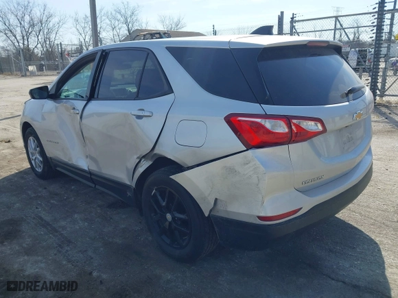 2019 Chevrolet Equinox LS with VIN 3GNAXHEV9KS664142, listed as a IAAI auction lot 41798007 with 134,245 mi miles. Bid and sale history available at carsss.com. Image 3.