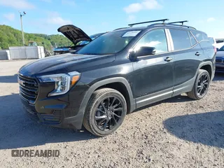 2024 GMC Terrain SLE with VIN 3GKALTEG9RL108530, listed as a IAAI auction lot 42230466 with 29,071 mi miles and . Bid and sale history available at DreamBid. Image 2.