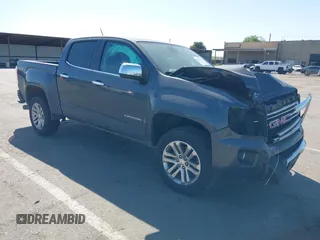 2016 GMC Canyon 4WD SLT with VIN 1GTP6DE15G1323650, listed as a IAAI auction lot 42097101 with 240,662 mi miles. Bid and sale history available at carsss.com. Image 1.