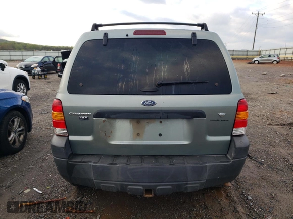 2006 Ford Escape XLT with VIN 1FMYU93176KB78724, listed as a Copart auction lot 52133775 with 160,977 mi miles and Salvage Title. Bid and sale history available at carsss.com. Image 6.