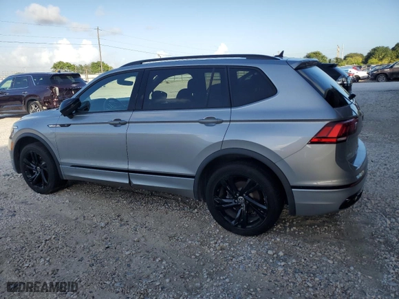 2023 Volkswagen Tiguan SE R-Line Black with VIN 3VVCB7AX4PM054406, listed as a Copart auction lot 85553844 with 0 mi miles and Salvage Title. Bid and sale history available at carsss.com. Image 2.