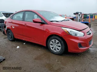 2016 Hyundai Accent SE with VIN KMHCT4AE0GU066343, listed as a Copart auction lot 53021355 with 108,337 mi miles and Salvage Title. Bid and sale history available at carsss.com. Image 4.