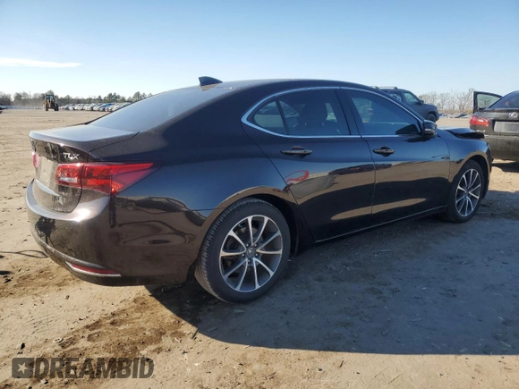 2016 Acura TLX V6 with VIN 19UUB2F31GA000555, listed as a Copart auction lot 47520585 with 152,926 mi miles and Salvage Title. Bid and sale history available at carsss.com. Image 3.