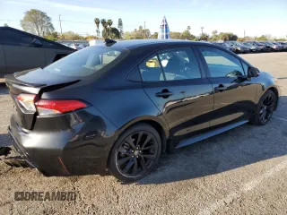 2022 Toyota Corolla SE with VIN 5YFS4MCEXNP135690, listed as a Copart auction lot 49726355 with 15,140 mi miles and Salvage Title. Bid and sale history available at carsss.com. Image 3.