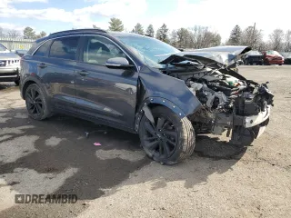 2018 Kia Niro EX with VIN KNDCC3LC9J5140791, listed as a Copart auction lot 44413335 with 107,213 mi miles and Salvage Title. Bid and sale history available at carsss.com. Image 4.