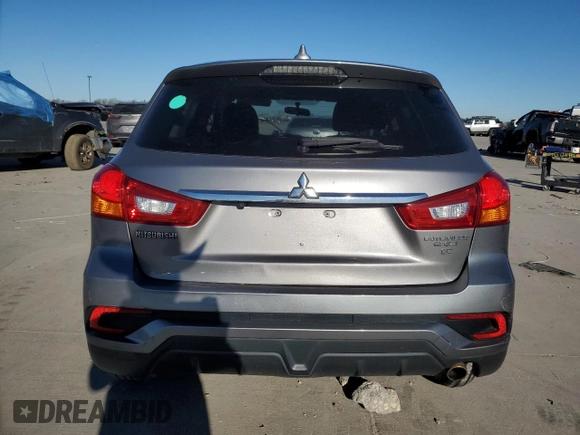 2019 Mitsubishi Outlander Sport SE 2.0 with VIN JA4AP4AU8KU013139, listed as a Copart auction lot 42593035 with 0 mi miles and Clean Title. Bid and sale history available at carsss.com. Image 6.