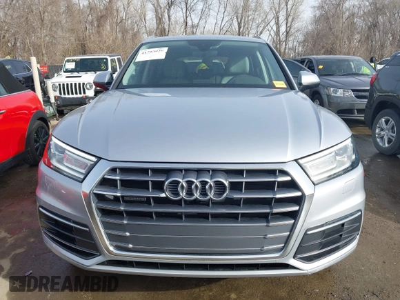 2019 Audi Q5 Premium with VIN WA1ANAFY4K2076069, listed as a IAAI auction lot 41793929 with 51,438 mi miles and . Bid and sale history available at DreamBid. Image 12.