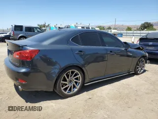 2007 Lexus IS 350 with VIN JTHBE262872008665, listed as a Copart auction lot 65542395 with 127,928 mi miles and Salvage title. Bid and sale history available at DreamBid. Image 3.