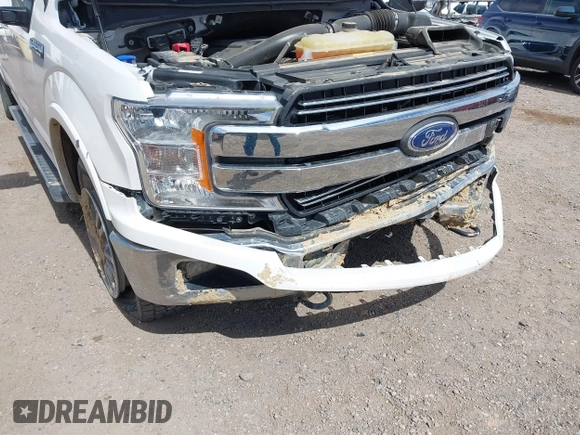 2019 Ford F-150 XL with VIN 1FTFW1E47KFA80486, listed as a IAAI auction lot 41824508 with 60,537 mi miles. Bid and sale history available at carsss.com. Image 6.