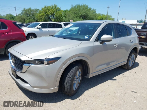 2025 Mazda CX-5 2.5 S Preferred Package with VIN JM3KFBCL0S0621578, listed as a IAAI auction lot 41993462 with 1,498 mi miles. Bid and sale history available at carsss.com. Image 17.
