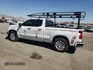 2020 Chevrolet Silverado 1500 Custom with VIN 1GCRWBEF1LZ102082, listed as a Copart auction lot 73054144 with 63,443 mi miles and Salvage Title. Bid and sale history available at carsss.com. Image 2.