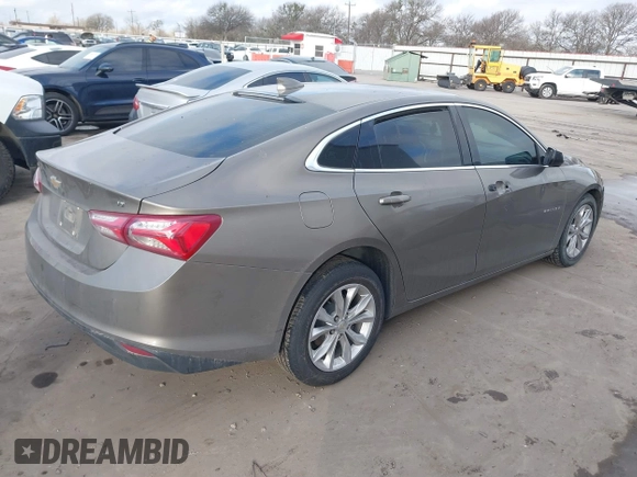 2020 Chevrolet Malibu LT with VIN 1G1ZD5ST4LF023811, listed as a IAAI auction lot 41660983 with 72,943 mi miles and . Bid and sale history available at DreamBid. Image 4.