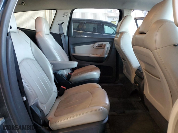2012 Chevrolet Traverse LTZ with VIN 1GNKVLED4CJ344654, listed as a Copart auction lot 52522805 with 165,609 mi miles and Salvage Title. Bid and sale history available at carsss.com. Image 11.