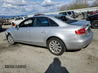 2013 Audi A4 Premium with VIN WAUBFAFL4DA159793, listed as a Copart auction lot 51822465 with 58,807 mi miles and Salvage Title. Bid and sale history available at carsss.com. Image 2.