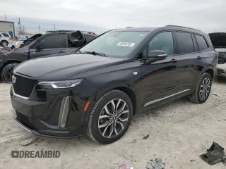 2021 Cadillac XT6 Sport z VIN 1GYKPGRS3MZ140296, wystawiony jako Copart lot #46094285 z przebiegiem 49 429 mil mil oraz Szkoda całkowita • Salvage title. Historia ofert i sprzedaży dostępna na DreamBid. Obrazek 1.