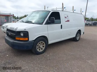 2012 Chevrolet Express Cargo Van with VIN 1GCSGAFX9C1135913, listed as a IAAI auction lot 41833889 with 238,941 mi miles. Bid and sale history available at carsss.com. Image 17.