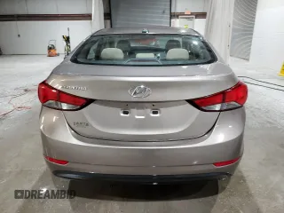 2016 Hyundai Elantra SE with VIN 5NPDH4AE9GH694955, listed as a Copart auction lot 60156945 with 80,503 mi miles and Salvage title. Bid and sale history available at DreamBid. Image 6.