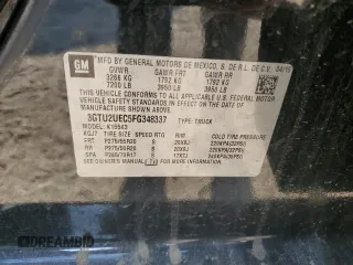 2015 GMC Sierra 1500 SLE z VIN 3GTU2UEC5FG348337, wystawiony jako Copart lot #53027175 z przebiegiem 154 189 mil mil oraz Szkoda całkowita • Salvage title. Historia ofert i sprzedaży dostępna na DreamBid. Obrazek 14.