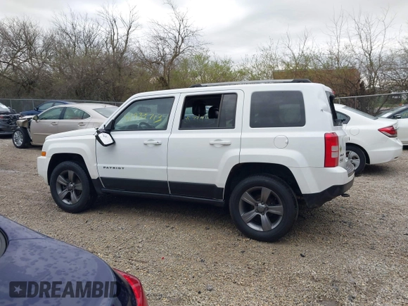 2017 Jeep Patriot 75th Anniversary with VIN 1C4NJRBBXHD108927, listed as a IAAI auction lot 41935713 with 103,802 mi miles and . Bid and sale history available at carsss.com. Image 14.