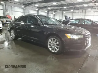 2015 Audi A6 2.0T Premium with VIN WAUFFAFC9FN032258, listed as a Copart auction lot 70641064 with 125,355 mi miles and Salvage Title. Bid and sale history available at carsss.com. Image 4.