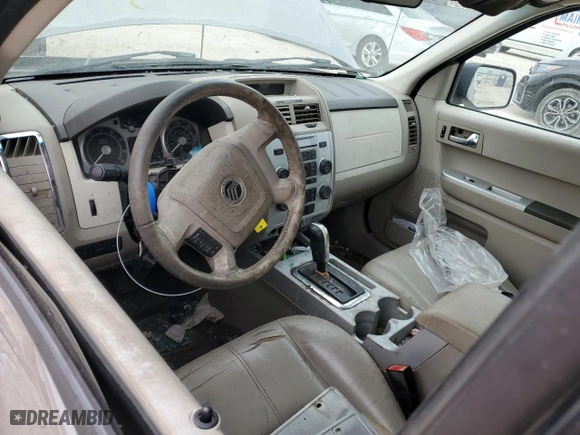 2008 Mercury Mariner with VIN 4M2CU81148KJ18358, listed as a Copart auction lot 43058485 with 263,132 mi miles and Salvage Title. Bid and sale history available at carsss.com. Image 8.