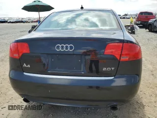 2008 Audi A4 2.0T with VIN WAUAF78E98A166631, listed as a Copart auction lot 65085665 with 149,851 mi miles and Clean title. Bid and sale history available at DreamBid. Image 6.