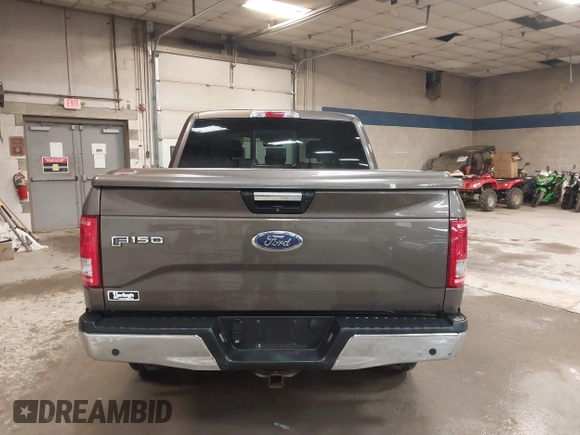 2016 Ford F-150 XLT with VIN 1FTEW1EP1GFA65818, listed as a IAAI auction lot 41804928 with 169,074 mi miles. Bid and sale history available at carsss.com. Image 16.